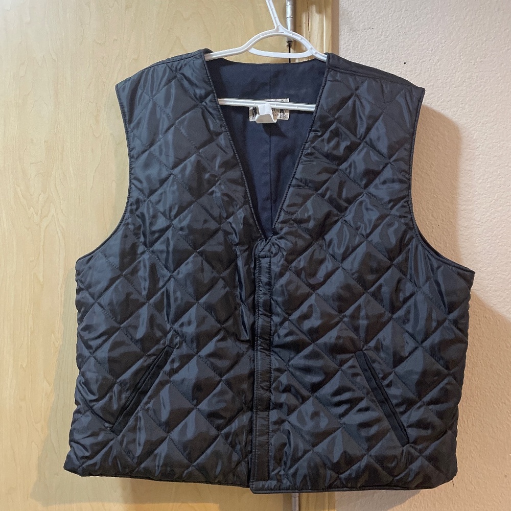 Adult XL Vintage Carry and Conceal Quilted Western Vest- Inner pocket for carry- - Picture 1 of 5
